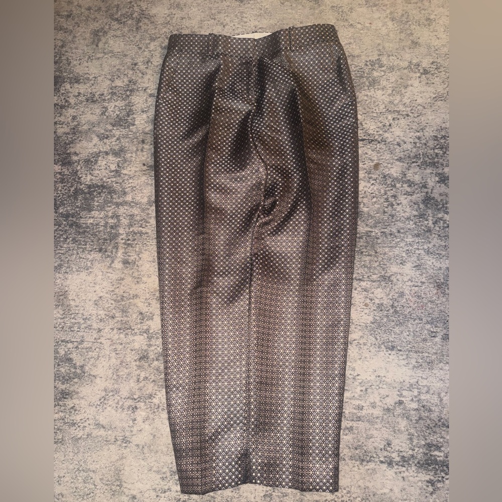 Women’s J. Crew Patterned Brown Pants